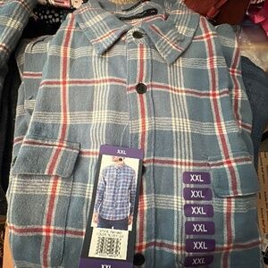 Lucky brand blue plaid classic fit